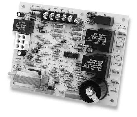 35-80 Series 24VAC Ignition Control With Integrated Combustion Fan Control